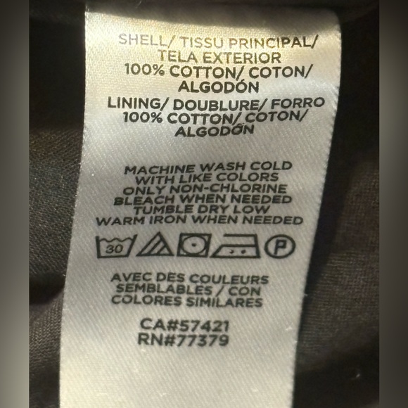 Ann Taylor Factory Black Eyelet Top 100% Cotton NWT size Small - Picture 6 of 10